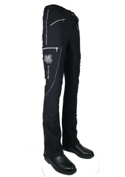 Preview: Damen Softshell Jodhpurreithose "Hello Winter" Thermo in Schwarz